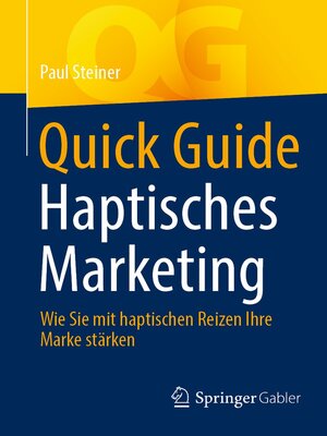 cover image of Quick Guide Haptisches Marketing